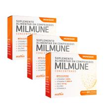 Kit 03 Milmune Concentrado Ecofitus 60 Comprimidos Imunidade Kit 03 Milmune Concentrado Ecofitus 60 Comprimidos Imunidade