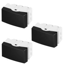 Kit 03 Modulo Interruptor de Luz Paralelo Three Way Grafite Home B.Lux