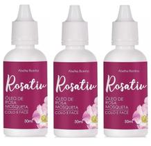 Kit 03 Óleo De Rosa Mosqueta Colo e Face - Abelha Rainha Kit 03 Óleo De Rosa Mosqueta Colo e Face - Abelha Rainha