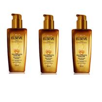 Kit 03 Óleo Extraordinário Tratamento Sublime 100ml - Loreal