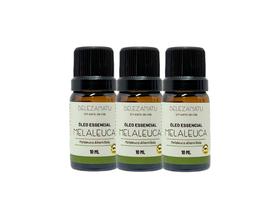 Kit 03 óleos essenciais belezanatu melaleuca 10ml Kit 03 óleos essenciais belezanatu melaleuca 10ml