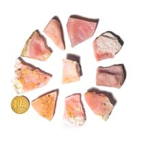 Kit 03 Opala Rosa Natural Pedra Bruta 20 a 60mm 1 a 10g Kit 03 Opala Rosa Natural Pedra Bruta 20 a 60mm 1 a 10g