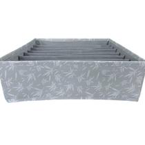 Kit 03 Organizador De Gaveta Cinza 08 Compartimentos Em Cada Kit 03 Organizador De Gaveta Cinza 08 Compartimentos Em Cada