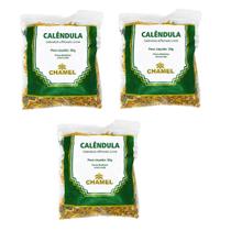 Kit 03 Pacote Calêndula Para Chá 30g - Chamel