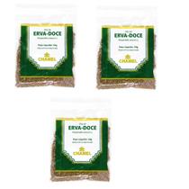 Kit 03 Pacote de Chá de Erva Doce 50g - Chamel