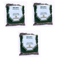 Kit 03 Pacote de Chá de Melissa 30g - Chamel