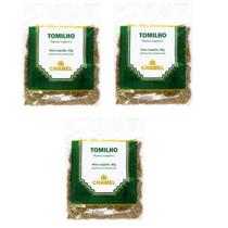Kit 03 Pacote de Chá de Tomilho 30g - Chamel Kit 03 Pacote de Chá de Tomilho 30g - Chamel