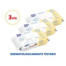 Kit 03 Pacote De Toalha Umedecida Baby Byn Recém Nascido C/100 Toalhas cada Pctes