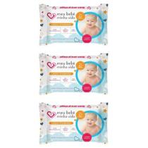 Kit 03 Pacotes de Lenços Umedecidos Meu Bebê Minha Vida 90 Unidades - Nutriex Kit 03 Pacotes de Lenços Umedecidos Meu Bebê Minha Vida 90 Unidades - Nutriex