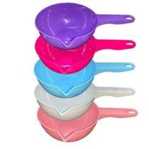 Kit 03 Panelinha Confeitaria 850ml Micro ondas Derretedeira