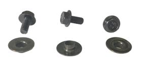 Kit 03 Parafuso + 3 Bucha Protetor Corrente Bros 125 150 160