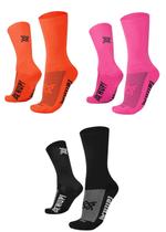 Kit 03 Pares Meia para Corrida HUPI Lisas Coloridas Kit 03 Pares Meia para Corrida HUPI Lisas Coloridas