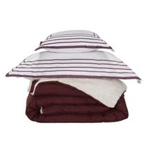 Kit 03 Pçs Coberdrom Solteiro Soft Dupla Face e Hipercal 400 fios