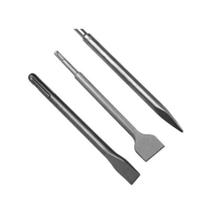 Kit 03 PCS Ponteira + Talhadeira P/Martelete 14 250mm Kit 03 PCS Ponteira + Talhadeira P/Martelete 14 250mm