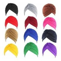 Kit 03 peças Touca Turbante Feminino Elegante Versátil Lindo Kit 03 peças Touca Turbante Feminino Elegante Versátil Lindo