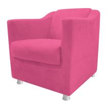 kit 03 Poltronas Decorativas Babel Corano Pink - KDAcanto Móveis