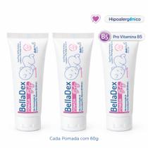 Kit 03 Pomadas Prevenção de Assaduras BellaDex 60g