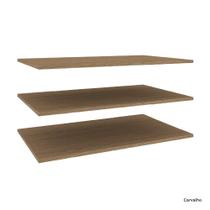 Kit 03 Prateleiras Modulado 02 Poras Setiba Kit 03 Prateleiras Modulado 02 Poras Setiba