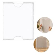 Kit 03 Quadros de Avisos A4 Transparente Rígido com Adesivo Kit 03 Quadros de Avisos A4 Transparente Rígido com Adesivo