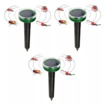 Kit 03 Repelente Solar Espanta Cobra Escorpião