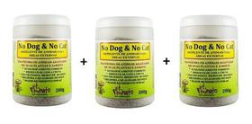 Kit 03 Repelentes Cães Gatos Petminato Granulado Areas Externas 200g