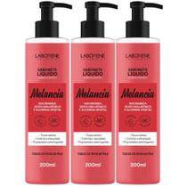 Kit 03 Sabonete Corporal e Facial Melancia Laborene 200ml
