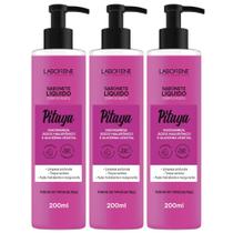 Kit 03 Sabonete Corporal e Facial Pitaya Laborene 200ml