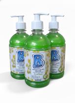 Kit 03 Sabonete Líquido Perolado Erva Doce Barbarex 500 ml