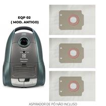 Kit 03 Saco Aspirador de Pó Electrolux Descartável Equipt (Mod. Antigo) refil Compatível Eletrolux