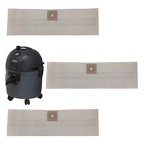 Kit 03 Saco Aspirador De Pó Philco Descartável PH10 Coletor Compatível Refil Resistente Eficiente