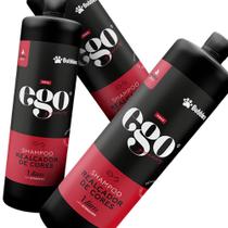 Kit 03 Shampoo Realçador De Cores Ego Bubbles 1000Ml