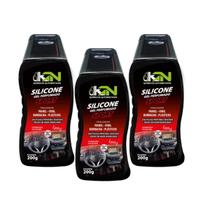 Kit 03 silicone automotivo gel perfumado para carro premium