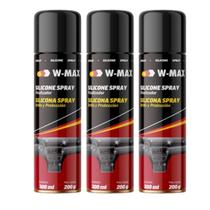 Kit 03 Silicone Spray W-MAX Wurth 300ml/200g