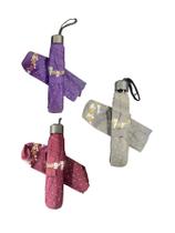 Kit 03 Sombrinha Fem Al Super Leve Voyagem Rx,Cinz Verm 3025 Kit 03 Sombrinha Fem Al Super Leve Voyagem Rx,Cinz Verm 3025