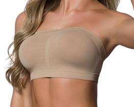 KIT 03-SOUTIEN FAIXA SEM COSTURA TOP sem alça SEM BOJO