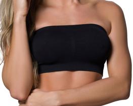 KIT 03-SOUTIEN FAIXA SEM COSTURA TOP sem alça SEM BOJO