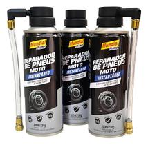 Kit 03 Spray Reparador De Pneu Furado Moto-bike M/prime 200ml Kit 03 Spray Reparador De Pneu Furado Moto-bike M/prime 200ml