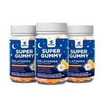 Kit 03 Super Gummy Melatonina Sabor Laranja e Camomila - Super Nutrition