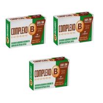 Kit 03 Suplemento Alimentar Complexo B 30 Cps - La San Day Kit 03 Suplemento Alimentar Complexo B 30 Cps - La San Day