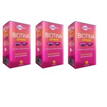 Kit 03 Suplemento Biotina Supreme + MSM 60 Cps Qualy Nutri Kit 03 Suplemento Biotina Supreme + MSM 60 Cps Qualy Nutri