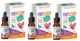 Kit 03 Suplemento Fort Gerin A D 20Ml - La San Day