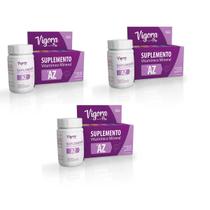 Kit 03 Suplemento Vigora Plus de A-Z Com 60 Cps - Prati