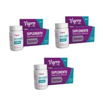 Kit 03 Suplemento Vigora Plus Homem 60 Cps - Prati