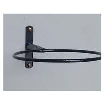 kIT 03 Suporte decorativo de parede para vasos de flor e planta(Jardim vertical) 14cm (preto)