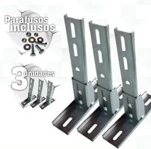 Kit 03 Suportes basculante kit fixação braços de ferro motor