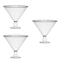 Kit 03 Taça Martine Doceira Bomboniere Sobremesas 1100ml