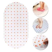 Kit 03 Tapetes Box Banheiro Antiderrapante Cores Sortidas