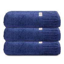 Kit 03 Toalhas De Banho Gigante Velour Camesa 100% Algodão