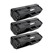 Kit 03 Toner Compatível 105A W1105 W1105A P/ MFP137 Com Chip