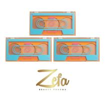 Kit 03 Trio Paleta De Contorno Retrô Sculpt 15g - Dapop Kit 03 Trio Paleta De Contorno Retrô Sculpt 15g - Dapop